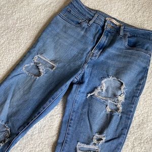 721 Levi’s High rise skinny jeans